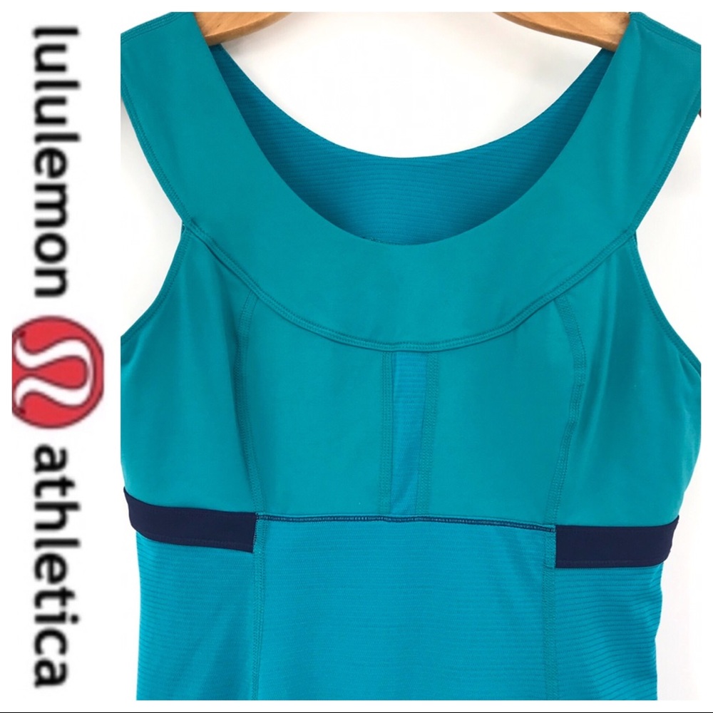 💕SALE💕 Lululemon Blue Dance Studio Tank Top - Picture 3 of 7